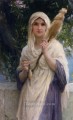 The Spinner By The Sea retratos realistas de chicas Charles Amable Lenoir